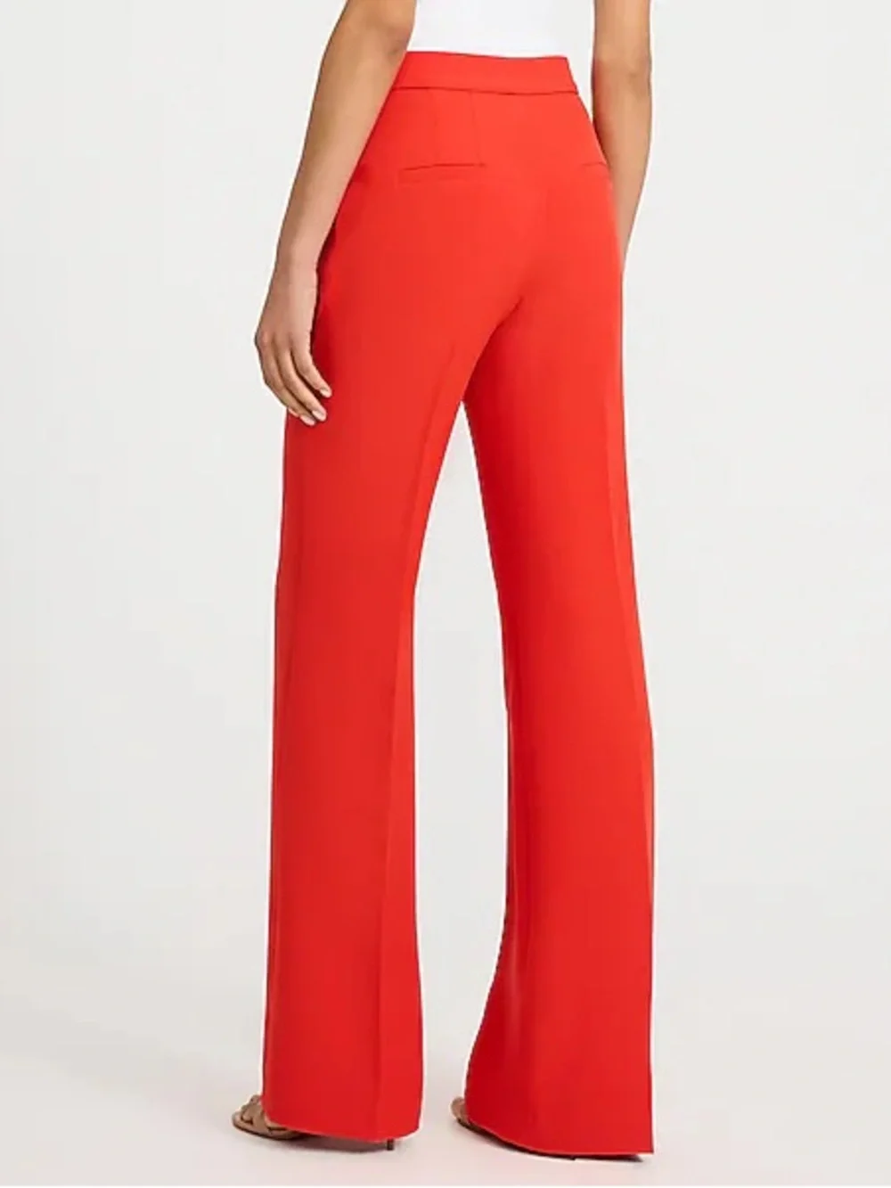 NWT Express Editor High Waisted Slim Flare Pant in Signature Stretch